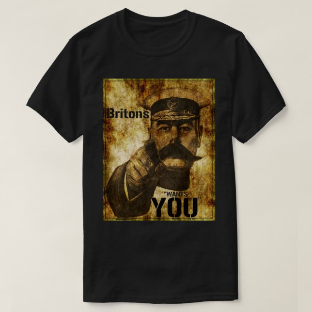 Reinbillad Lord Kitchener Wants du Poster T-shirt (Design framsida)