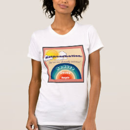 Reincarnation Funny White T-Shirt