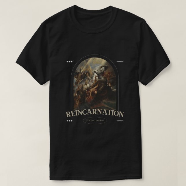 Reincarnation Manar's T-Shirt - Comfort och Stil (Design framsida)