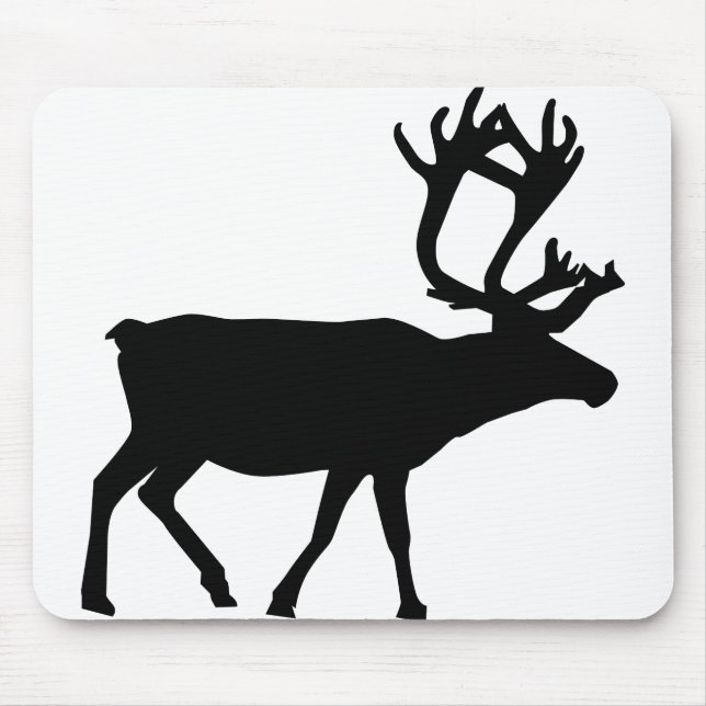 Reindeer Animal Pole North Silhouette jul Musmatta (Framsidan)