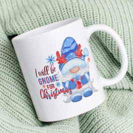 Reindeer Antlers Gift Pun Hygge Julgnome Kaffemugg