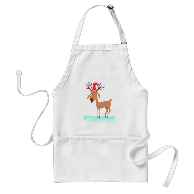 Reindeer Apron Förkläde (Framsidan)