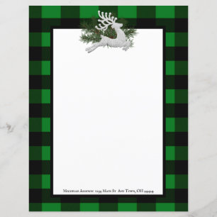 Reindeer Buffalo Play Stationery