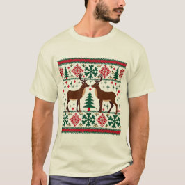 Reindeer Christmas Cheer T Shirt