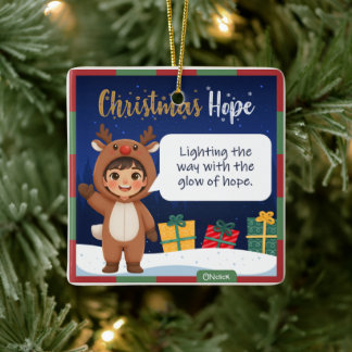 Reindeer Christmas Ornament