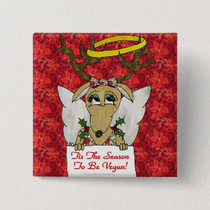 Reindeer detta är säsongen för gåvoskel från Vegan Knapp
