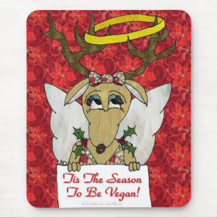 Reindeer detta är säsongen för gåvoskel från Vegan Musmatta