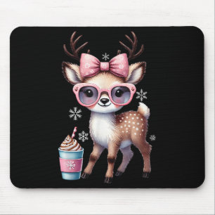 Reindeer Drinking Hett Chocolate Bougie Women Girl Musmatta
