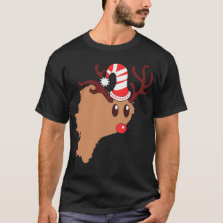 Reindeer Ecuador jul Reindeer Antlers T Shirt