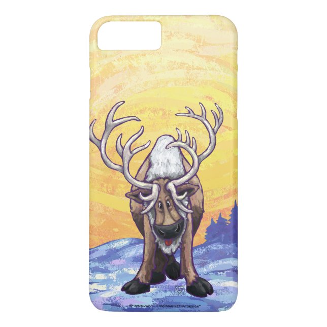 Reindeer Electronics Case-Mate iPhone Skal (Baksida)