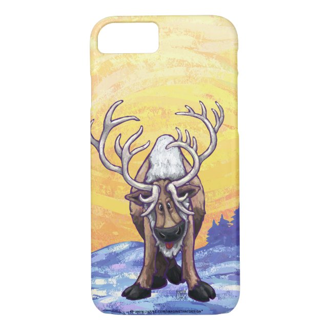 Reindeer Electronics Case-Mate iPhone Skal (Baksida)