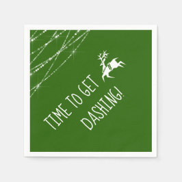 Reindeer får DashBlack Fredag | Välj Färg Pappersservett