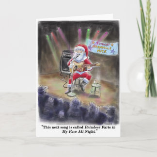 Reindeer Farts Helgkort