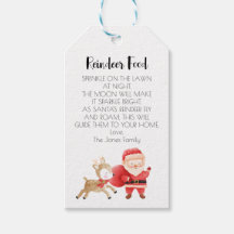 Reindeer Food Personlig Gift Märkre