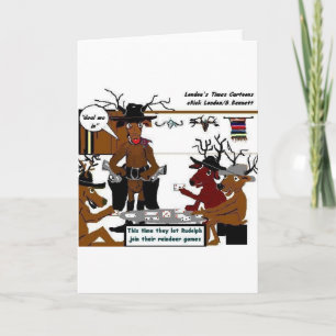 Reindeer Games fromma julklappar och Tees Helgkort