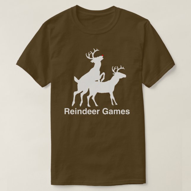 Reindeer Games T Shirt (Design framsida)