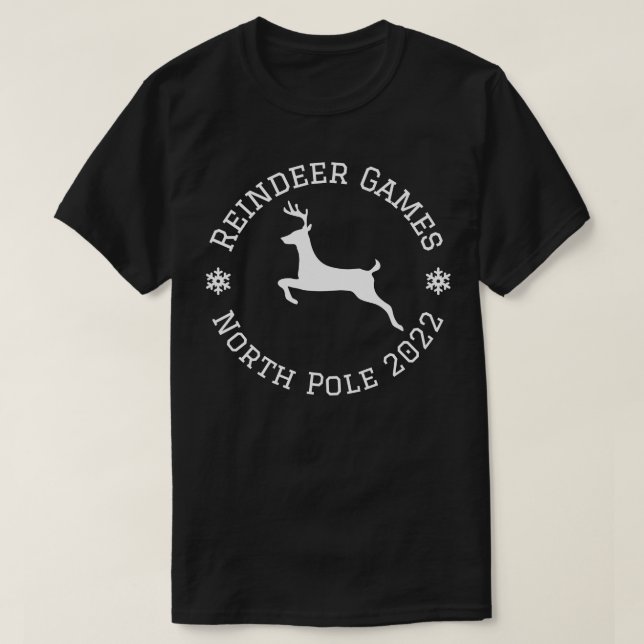 Reindeer Games Winter 2022 T Shirt (Design framsida)