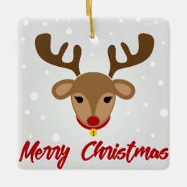 Reindeer God jul Julgransprydnad Keramik