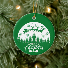 Reindeer God jul - julprydnad Julgransprydnad Keramik