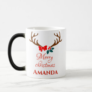 Reindeer-God jul Magisk Mugg