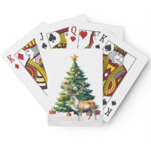 Reindeer Guld Baubles God jul