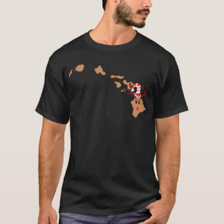 Reindeer Hawaii Reindeer Antlers T Shirt