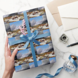 Reindeer Herd i bergen norr om Røros Presentpapper