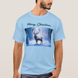 Reindeer i Magic Forest T-Shirt