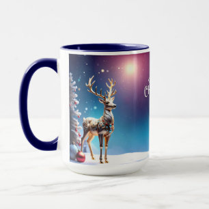Reindeer Jewels jul Helgdag Mugg
