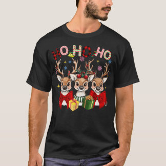 Reindeer Jolly Time-jul T Shirt