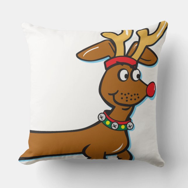 Reindeer jul Doxie Kudde (Framsida)