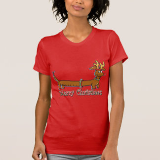 Reindeer jul Doxie Tee