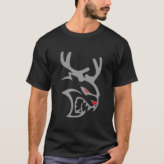 Reindeer jul Hellcat Essential T Shirt (Framsida)