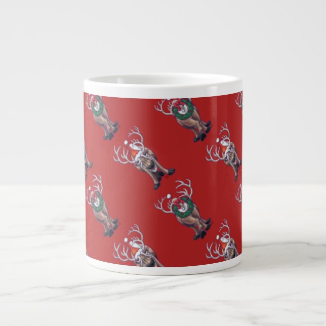Reindeer-jul Jumbo Mugg (Framsidan)