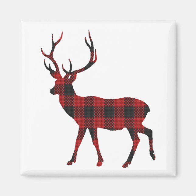 Reindeer-jul Magnet (Framsidan)