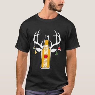 Reindeer jul Reinbeer Beer Funny jul T Shirt