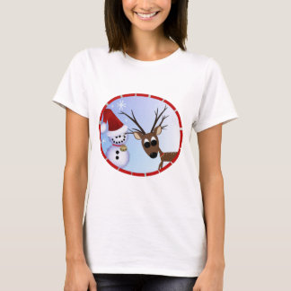 Reindeer jul T-shirt