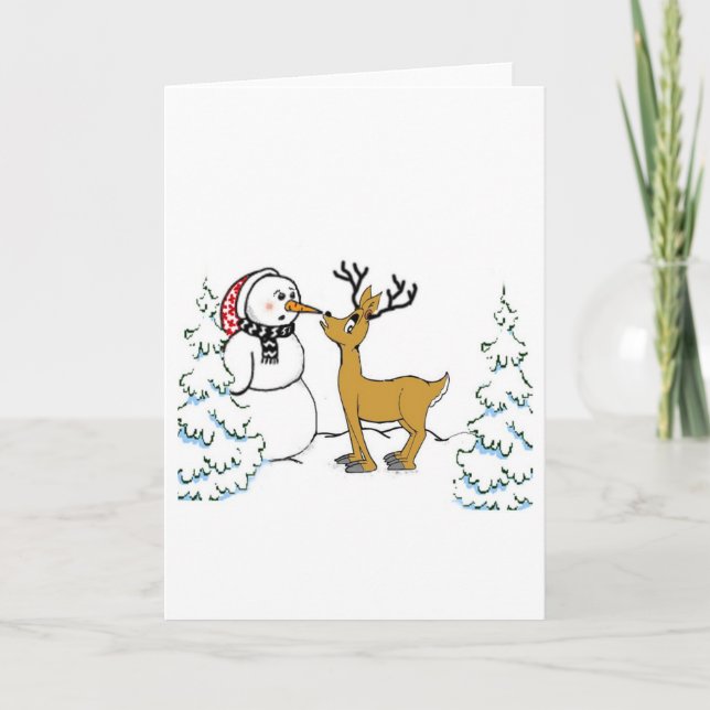 Reindeer MisChief Helgkort (Framsida)