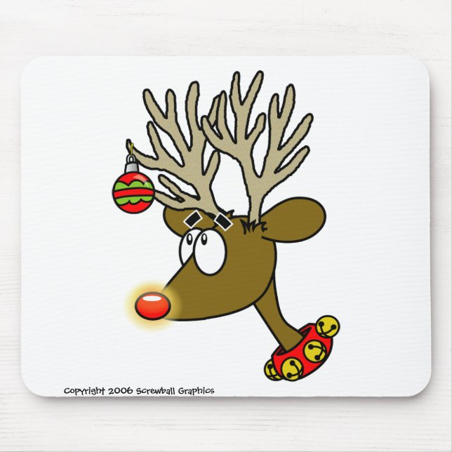 Reindeer Mousepad Musmatta (Framsidan)