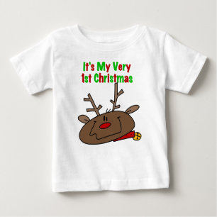 Reindeer Mycket 1:a julen T Shirt