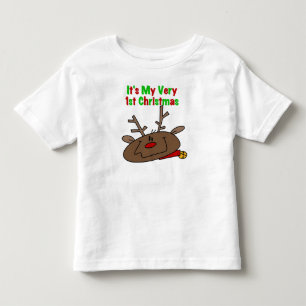 Reindeer Mycket 1:a julen T-shirt