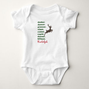 Reindeer Namn jul T Shirt