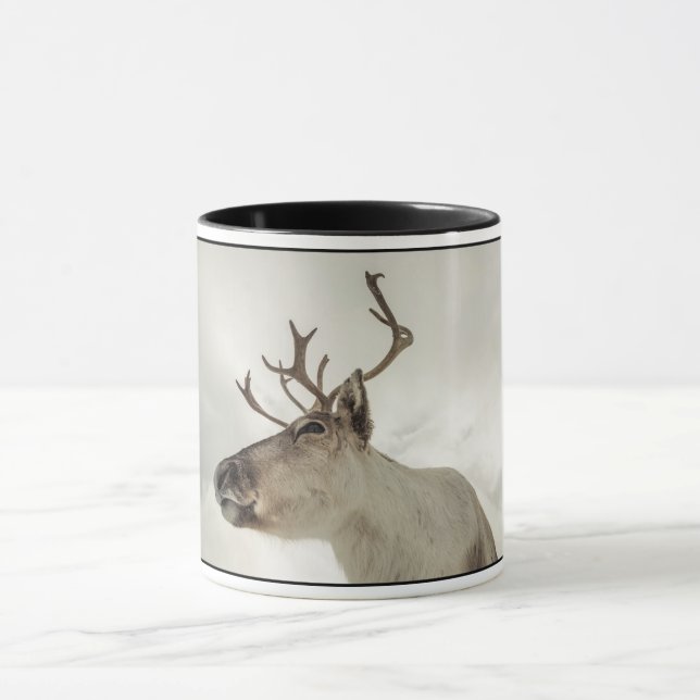 Reindeer Nature Photo Mugg (Center)