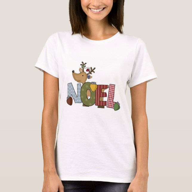 Reindeer Noel Helgdag Tshirts och Gifts (Framsida)