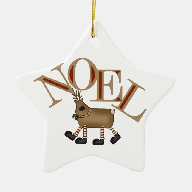 Reindeer Noel Keepsaké Ornament (Framsidan)