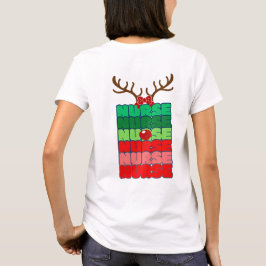 Reindeer Nurse T-shirt