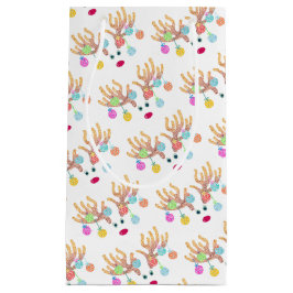 Reindeer och Ornament Gift Bag
