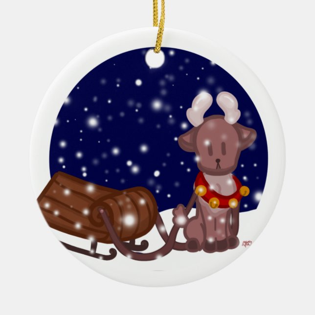 Reindeer Ornament (Framsidan)