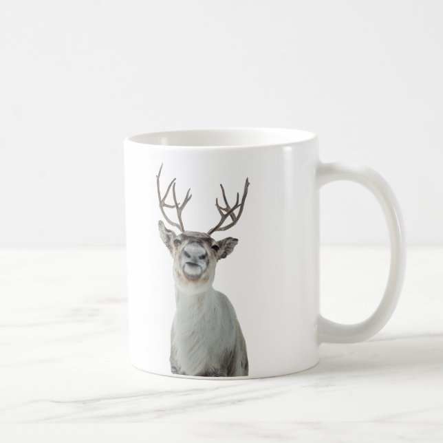 Reindeer Photo Kaffemugg (Höger)