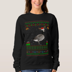 Reindeer Santa Hat Matching Ugly Goose Bird Kristu T Shirt
